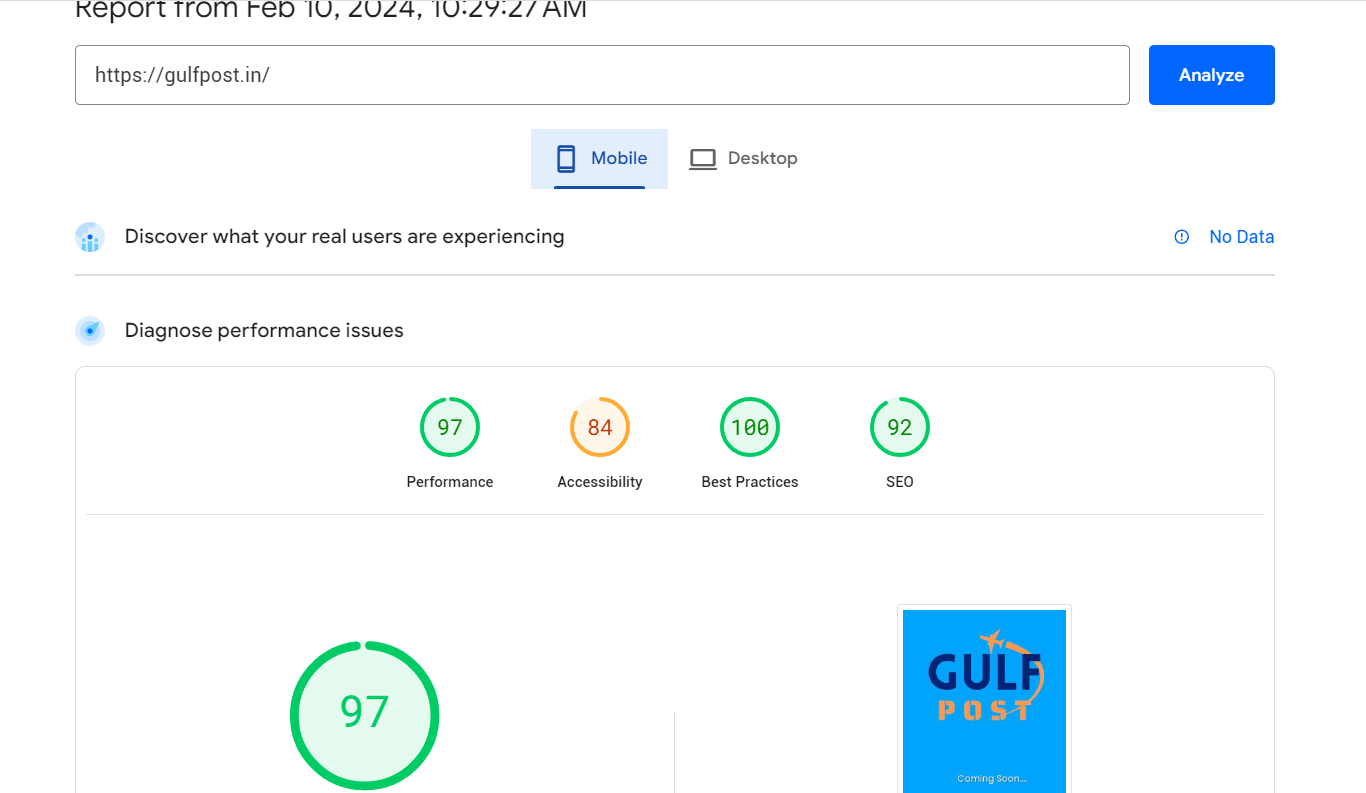 Speed Optimization