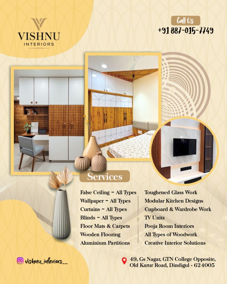 Vishnu Interiors Poster 1