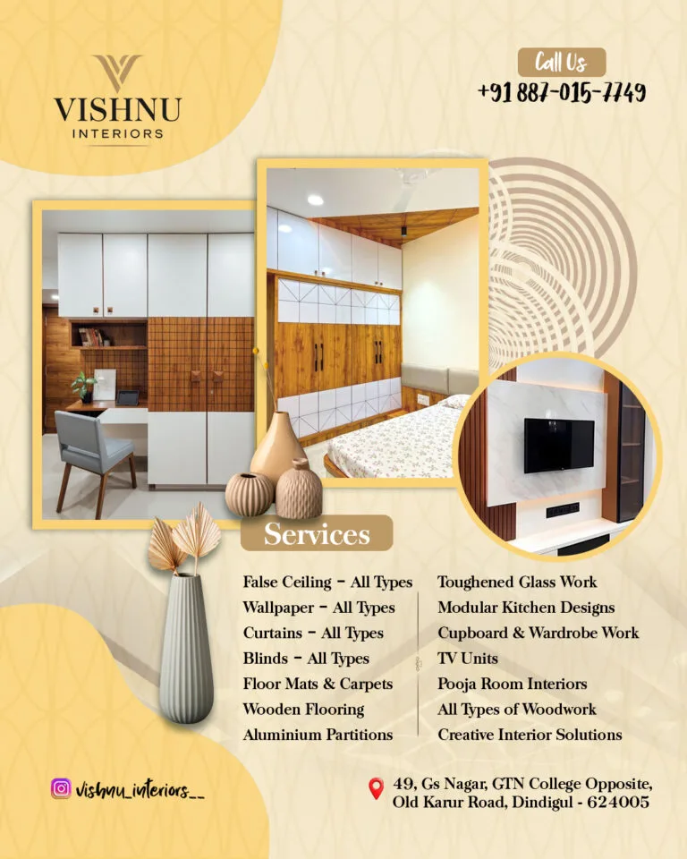 Vishnu Interiors Poster 1