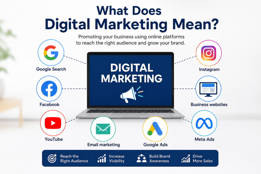 What is digital marketing