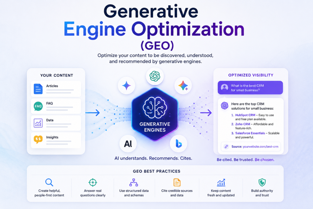 Generative Engine Optimization (GEO)